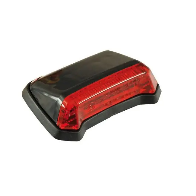 Nitro Mini LED musta moottoripyörän takavalo Paras Hinta