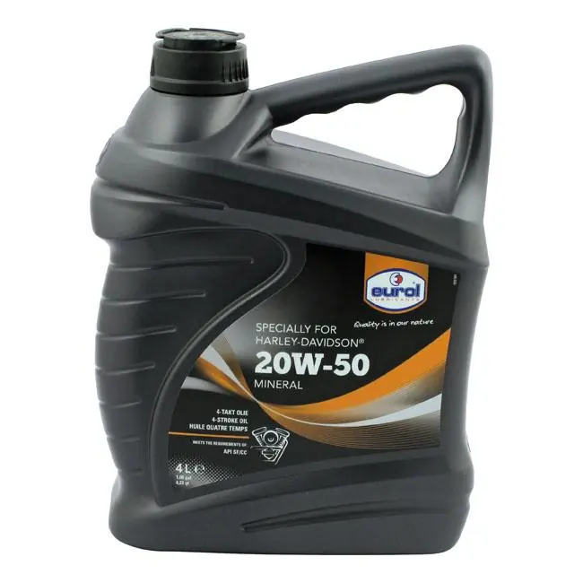 Eurol Moottoriöljy Mineral Harley 20W-50 4L Edullinen Hinta