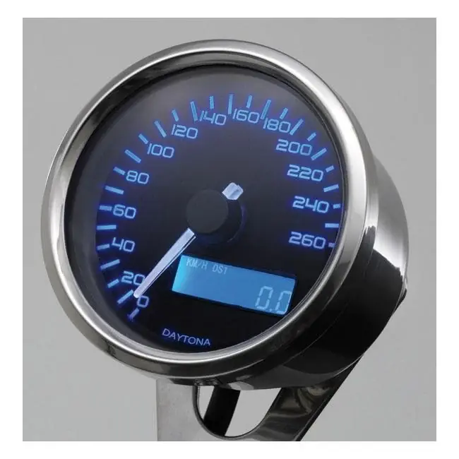 Velona Nopeusmittari 60mm kiillotettu 260 km/h Heti Saatavilla