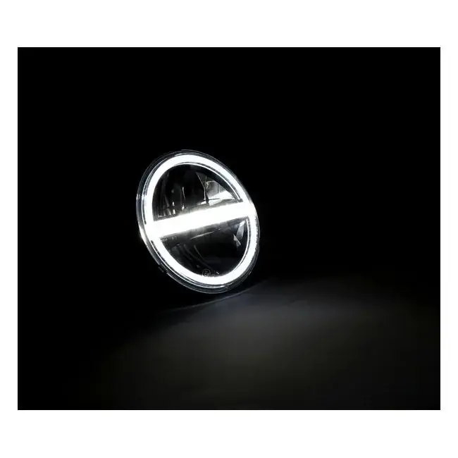 Vulcano II 5.75" LED Moottoripyörän ajovaloinsertti Superhinta