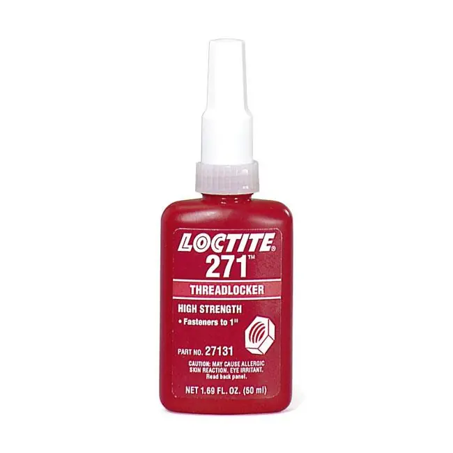 Vain Tänään Loctite 271/2701 Lujitettu kierteiden lukitusaine