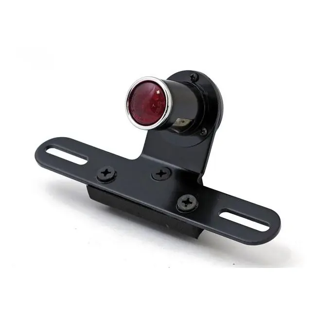 Erikoistarjous Old School Type 5 LED takavalo rekisterikilven kiinnike musta