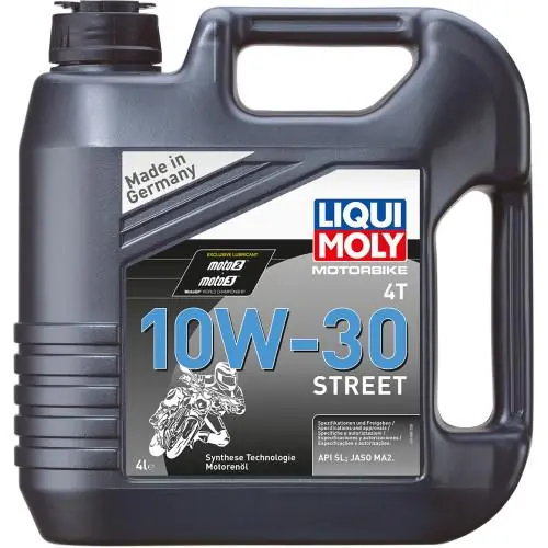 Asiakkaiden Suosikki Liqui Moly Moottoriöljy 4T 10W-30 Street 1L