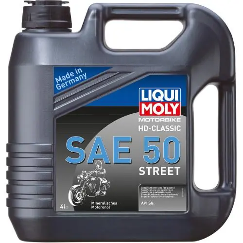 Liqui Moly Moottoriöljy Harley Classic SAE 50 Suoraan Valmistajalta