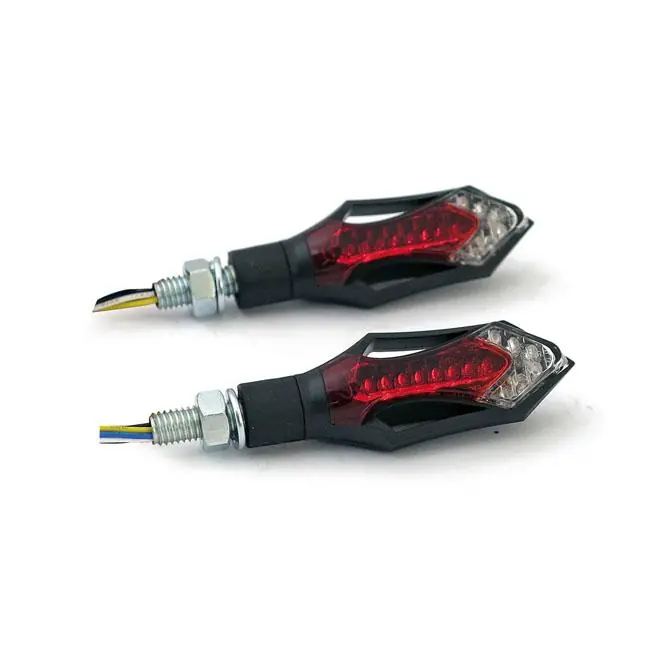 Hatch 3 in 1 LED moottoripyörän takavalo Halpa Hinta