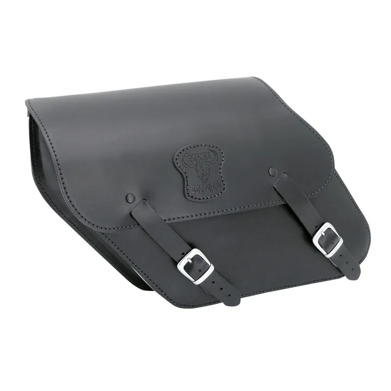 Texas Leather FXD-tyylinen satulalaukku Harleylle Turvallinen Maksu