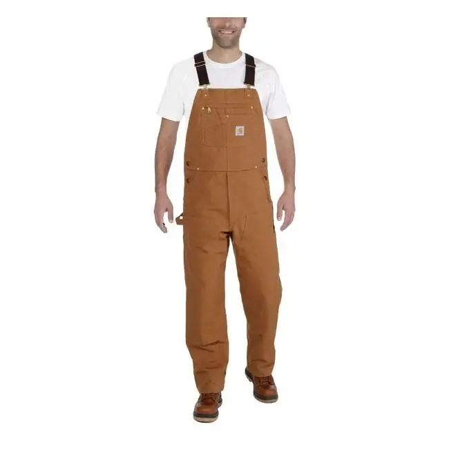 Pikatoimitus Carhartt Relaxed Fit Duck Bib haalari