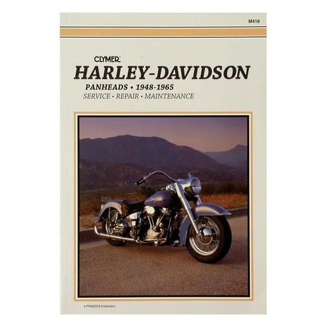 Uusi Malli Clymer Service Manual Panhead 48-65