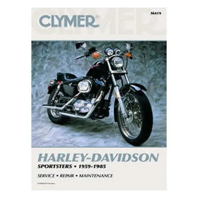 Heti Saatavilla Clymerin huoltokirja XL Sportster 59-85