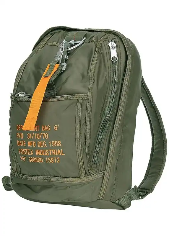 Fostex Army Parachute Backpack Small Green Aito