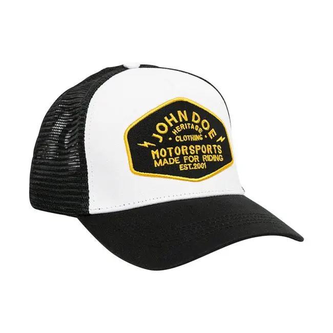 John Doe Cap JDM Heritage Musta/Valkoinen/Keltainen Alkuperäinen