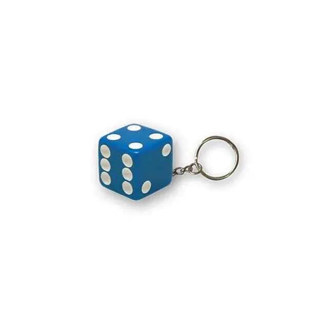 Triktopz Dice avaimenperä sininen Suosittu