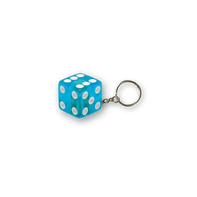 Triktopz Dice avaimenperä Kirkas sininen Pakollinen (Must-Have)
