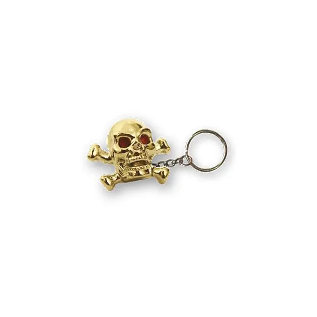 Triktopz Skull N Bones avaimenperä kultainen Sertifioitu