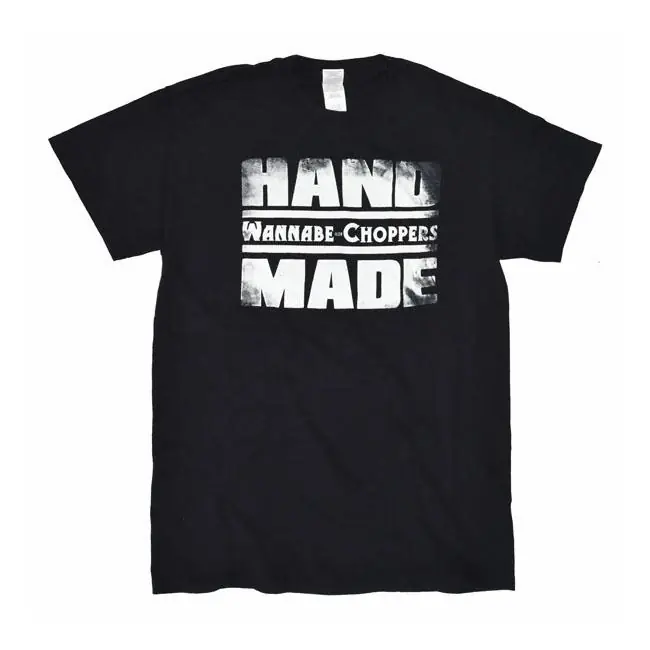 Wannabe Choppers t-paita "Hand Made" Uusi Kokoelma