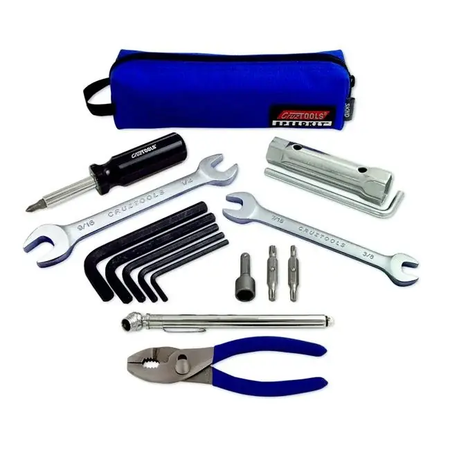 Cruztools Speedkit Moottoripyörän työkalupakki Harleylle Suoraan Valmistajalta
