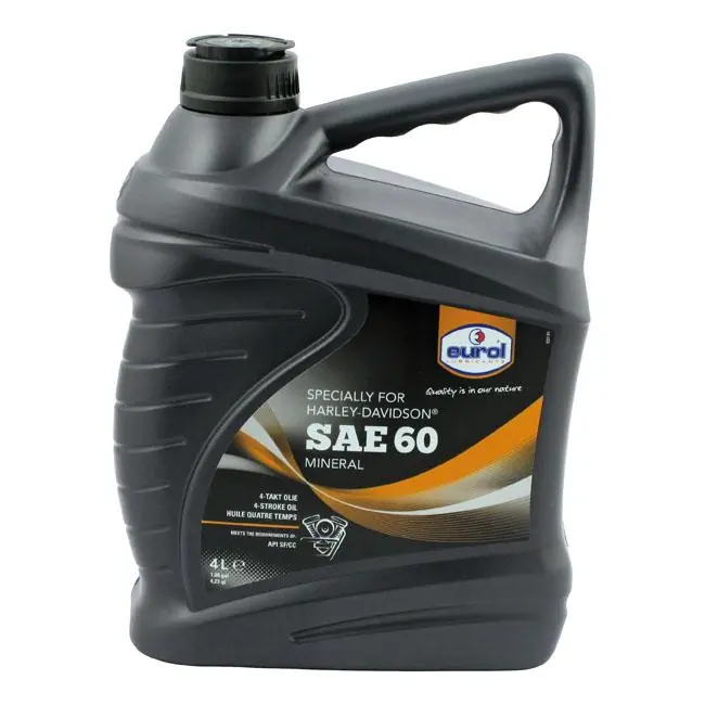 Tarjous Eurol Moottoriöljy Mineral Harley SAE 60 4L 4L