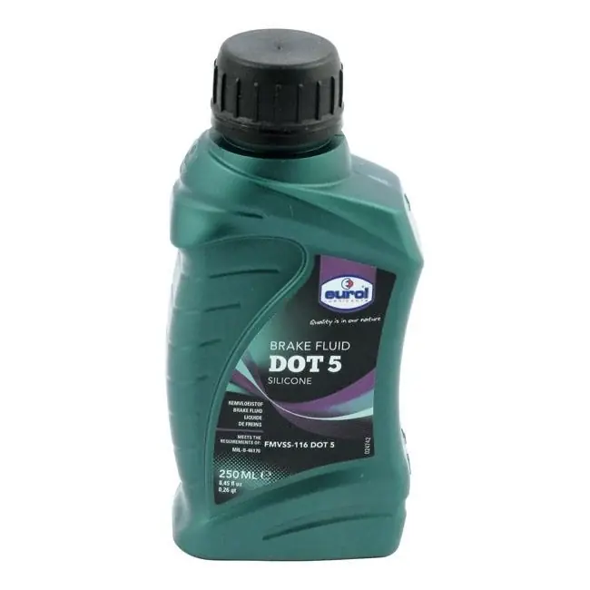 Eurol jarruneste DOT 5 silikoni 250ml Korkea Laatu