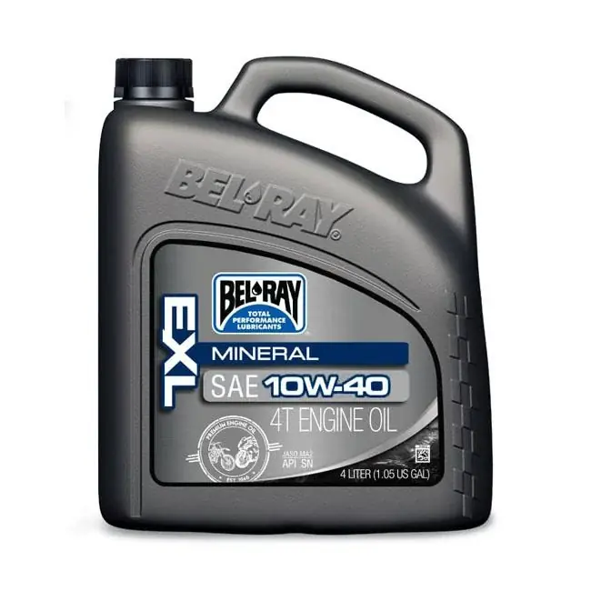 Viikonlopputarjous Bel-Ray EXL Mineral 4T Moottoriöljy 10W-40 4L 4L
