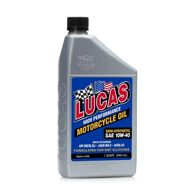 Lucas Oil Moottoriöljy Puoli-synteettinen 10W-40 946ml Ilmainen Palautus