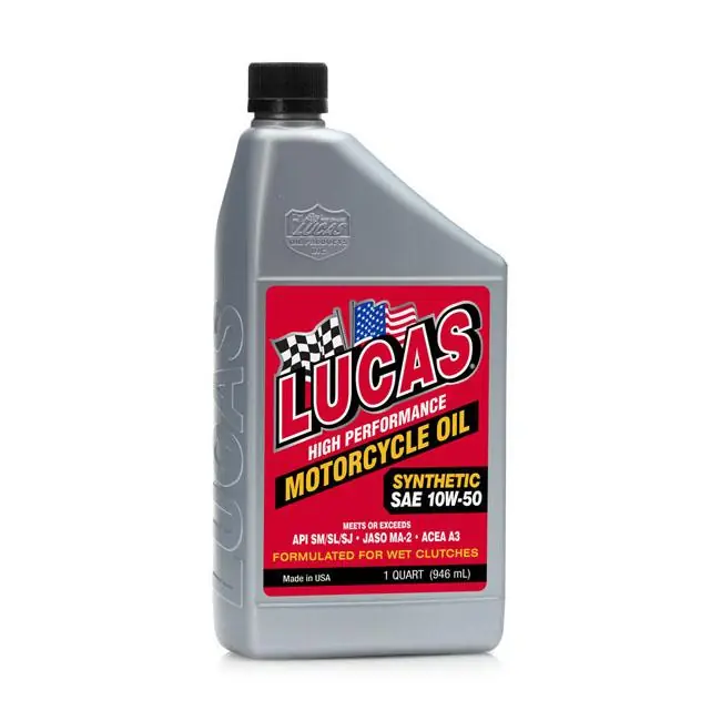 Eniten Myyty Lucas Oil Moottoriöljy Synteettinen 10W-50 946ml