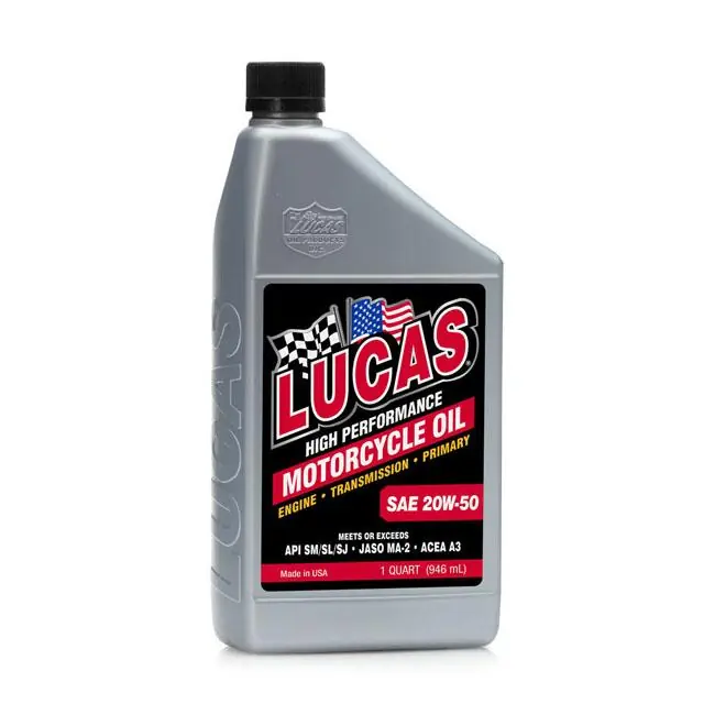 Uutuus Lucas Oil Moottoriöljy Mineral 20W-50 946ml