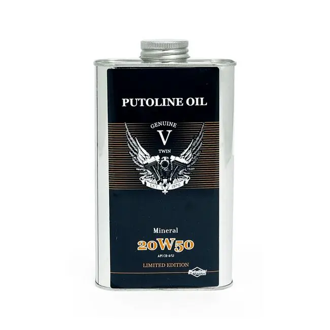Osta Tänään Putoline Aito V-Twin Moottoriöljy Mineral 20W-50 1L