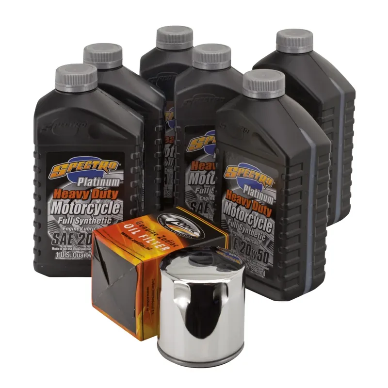 Rajoitettu Tarjous Spectro Synthetic Service Kit Öljyt ja suodatin Harley lle