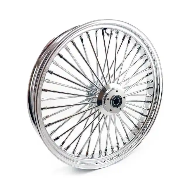 Vain Rajoitetun Ajan MCS Radial 48 Fat Spoke etupyörä 3.50 x 23" DF Chrome (kromi)
