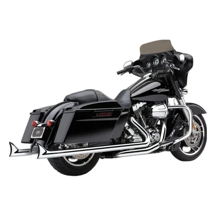 Cobra Fishtail Speedster Duals pakoputki kromi Harleylle Tarjous