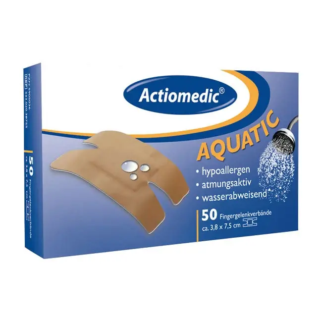 Uutuus GM Actiomedic elastinen ankkurisidos vedenpitävä