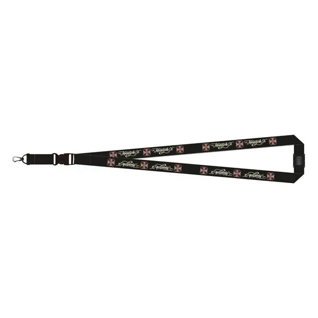 Lähetetään Heti WCC Motorcycle Co. Lanyard Musta