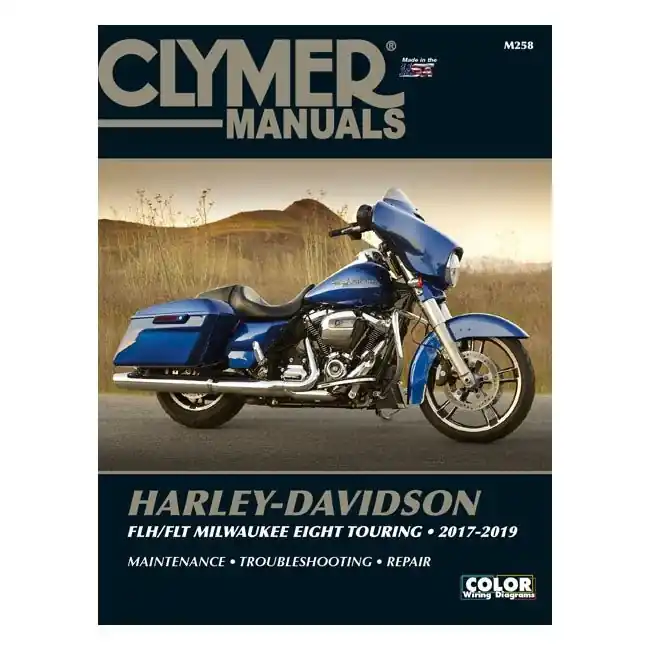 Clymer Service Manual 17-19 M8 Touring Vain Tänään