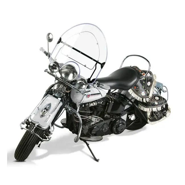 NC Helmet alempi tuulilasi kirkas Knucklehead 36-47; Panhead 48 Ajankohtainen