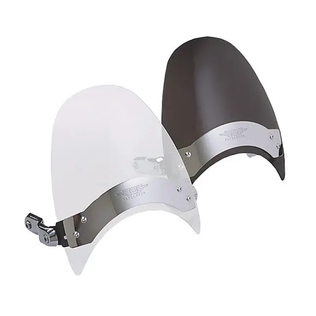 Vain Tänään NC Flyscreen® LS Tumma kromi Universal haarukan jalat 43mm asti