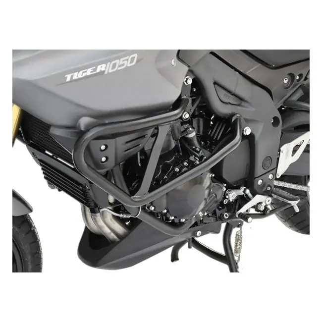Zieger törmäystanko Musta Triumph 06-20 Tiger 1050 Pakollinen (Must-Have)