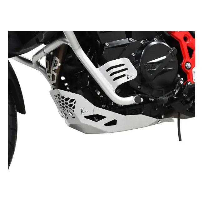 Zieger Moottorin suojus hopea Heavy Duty BMW 08-12 F 650 GS; 13-17 F 700 GS; 08-18 F 800 GS Vain Tänään