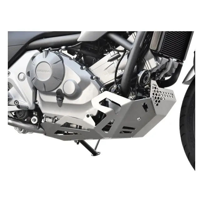 Aito Zieger Moottorin suojus hopea 12-14 NC 700; 12-14 NC 700 S; 12-14 NC 700X; 14-20 NC 750 S; 16-20 750 X