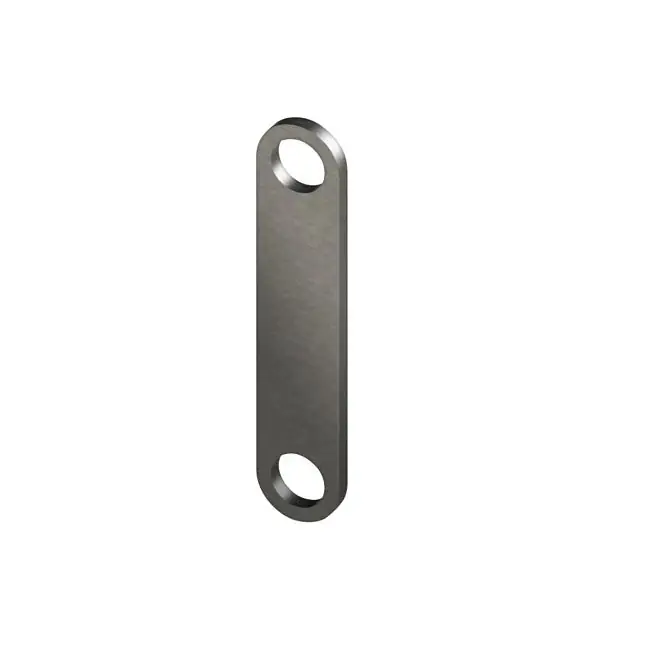 Edullinen Hinta Teräksinen kiinnitysvälilehti 6mm W 32mm L 155mm Dual Grommetille.
