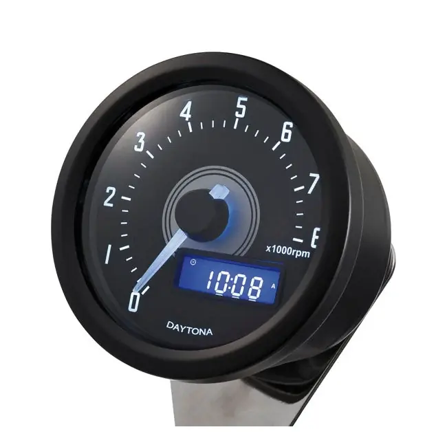 Aito Velona kierroslukumittari 60mm 8000rpm Musta