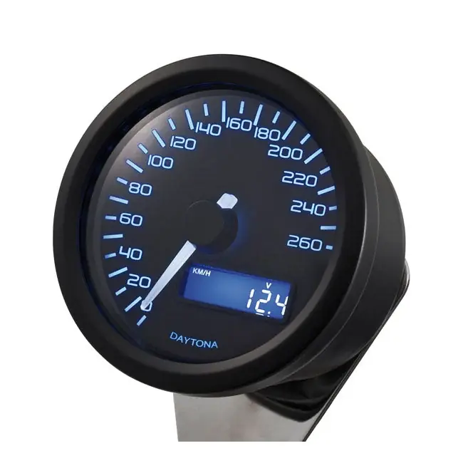 Velona Nopeusmittari 60mm Musta 260 km/h Osta Verkossa