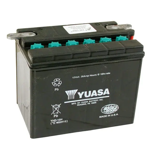 Yuasa 12V lyijyhappoakku 28Ah 200CCA Alennettu
