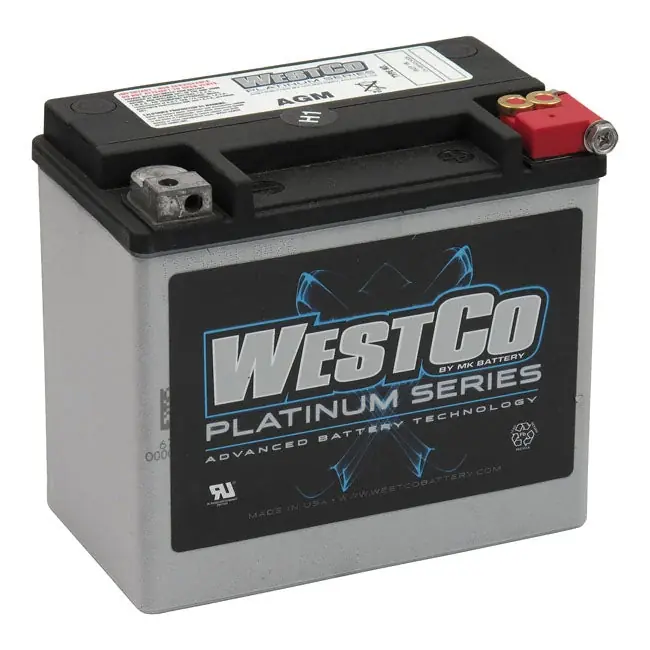 Westco AGM-akku 12 Volt 19Ah 325CCA Poisto