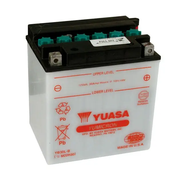Alkuperäinen Yuasa Yumicron 12V lyijyakku 30Ah 300CCA