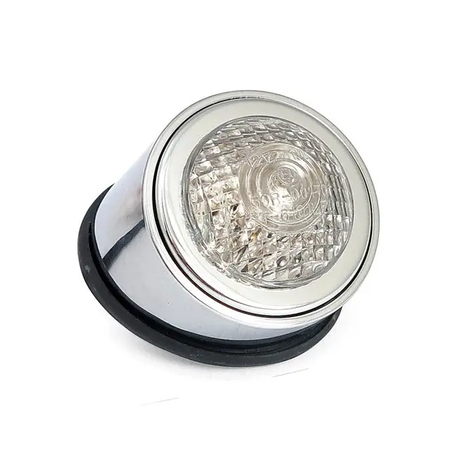 Kampanjahinta Old School Type 1 LED takavalo kromi kirkas linssi