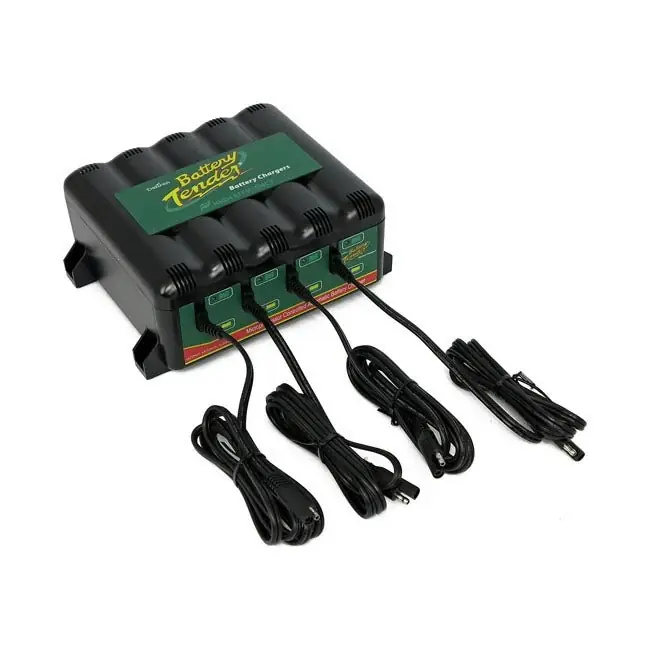 Loppuunmyynti Battery Tender Plus 4-pankkinen akkulaturi - 1.25A laturi