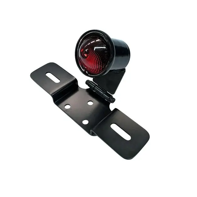 Old School Type 6 LED takavalo rekisterikilven kiinnike musta Paras Hinta