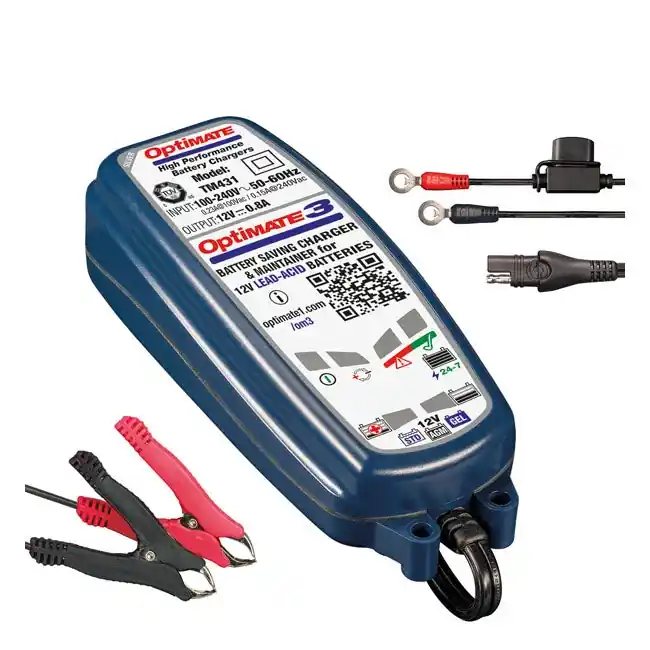 TecMate Optimate 3 12V akkulaturi Superhinta