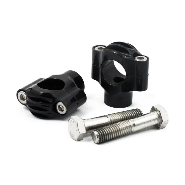 Rough Crafts 1.3" ohjaustangon nostimet musta Suosittu