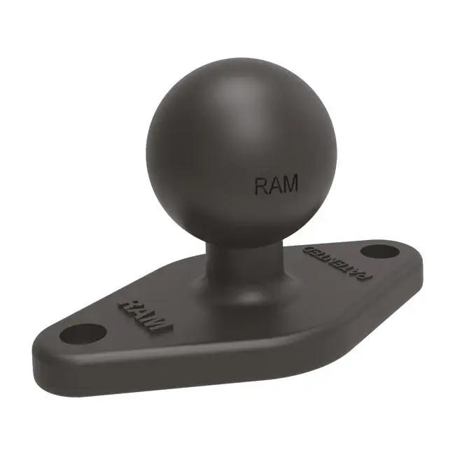 Ram Mounts Diamond Mount Base 1" pallolla varustettuna Älä Missaa